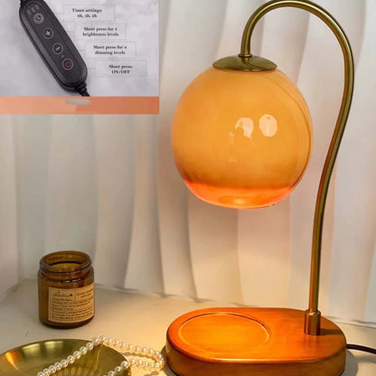 Elegant Candle Warmer Lamp | Flameless Wax Melter with Adjustable Brightness for Safe Home Fragrance 2