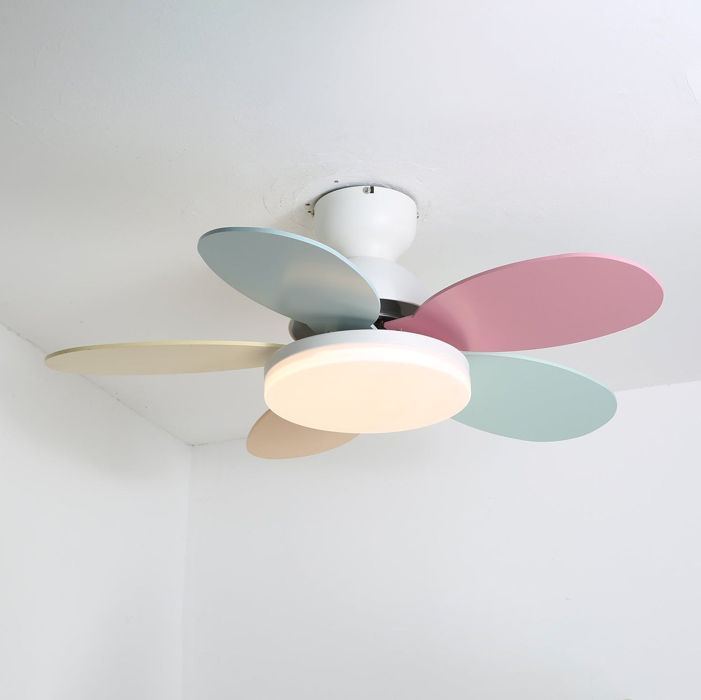 Elegant Ceiling Fan with Lights & Petal-Shaped Blades | Whisper-Quiet DC Motor for Energy Efficiency 11
