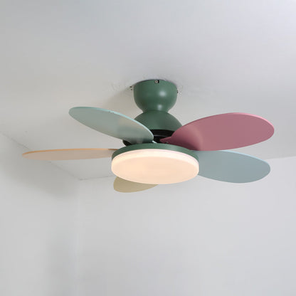 Elegant Ceiling Fan with Lights & Petal-Shaped Blades | Whisper-Quiet DC Motor for Energy Efficiency 14