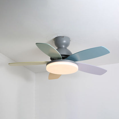 Elegant Ceiling Fan with Lights & Petal-Shaped Blades | Whisper-Quiet DC Motor for Energy Efficiency 9