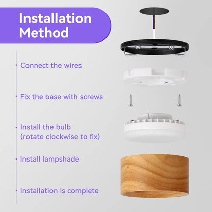Elegant Ceiling Light Fixture | GX53 LED Downlight with Warm & Neutral Light | Versatile Indoor Lighting for Home Decor 5