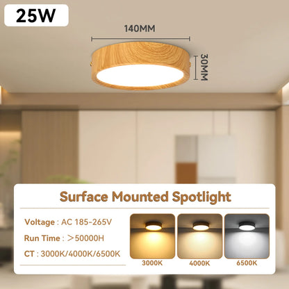 Elegant Ceiling Light Fixture | GX53 LED Downlight with Warm & Neutral Light | Versatile Indoor Lighting for Home Decor 9
