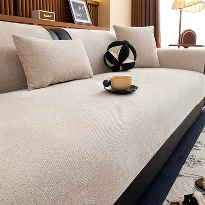 Elegant Chenille Sofa Cover | Anti-Slip Design for All Seasons Comfort 10