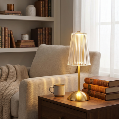 Elegant Collection | LED Lamp with Touch Dimmer & 3 Light Modes | Stylish Design for Ambient Lighting 1