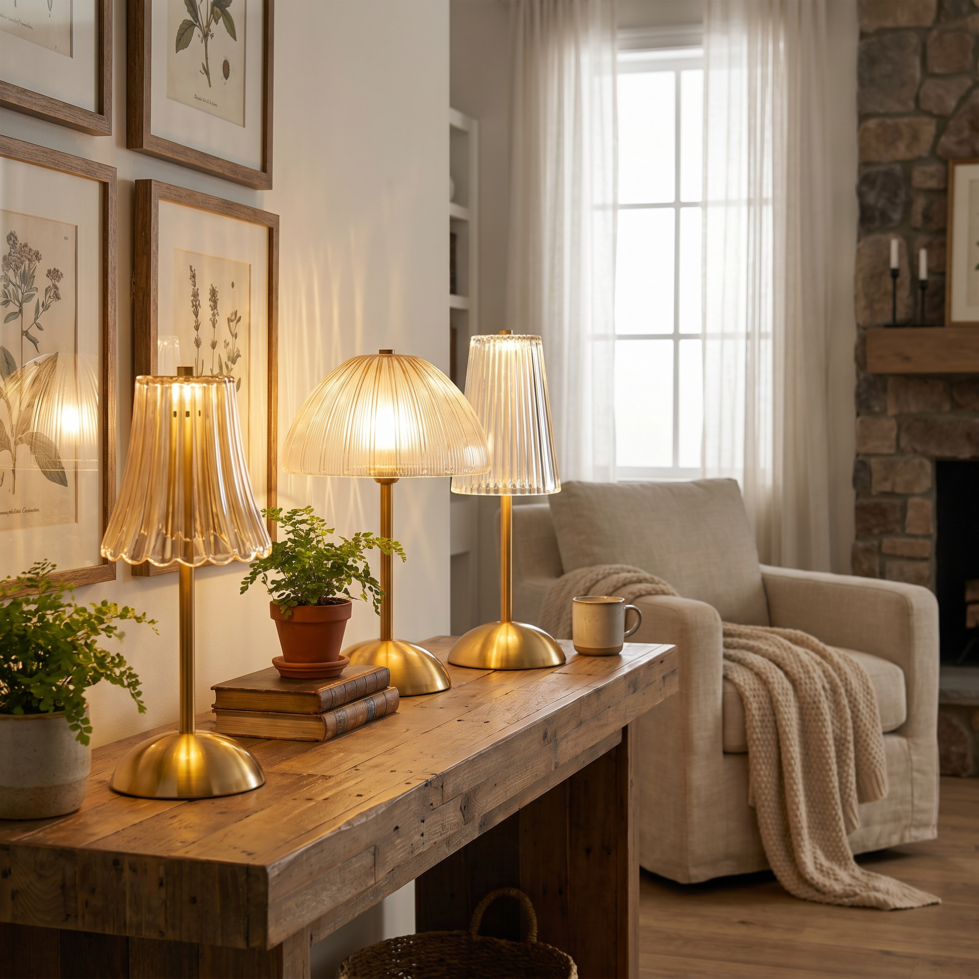 Elegant Collection | LED Lamp with Touch Dimmer & 3 Light Modes | Stylish Design for Ambient Lighting 4