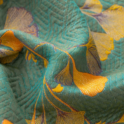 Elegant Cotton Coverlet Set with Reversible Jacquard Floral Design for Year-Round Comfort 4