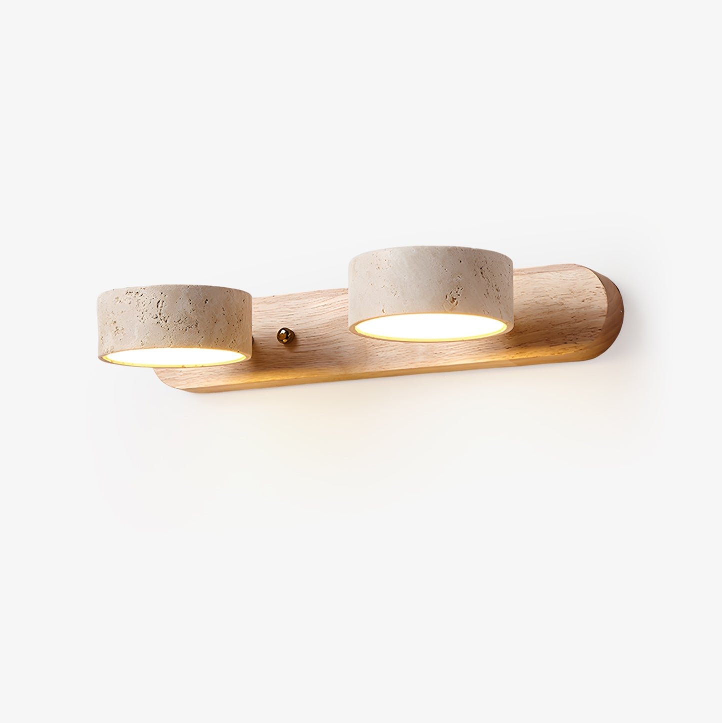 Elegant Duo | Wall Light Sconce with Adjustable Brightness | Modern Design for Ambient Lighting 1