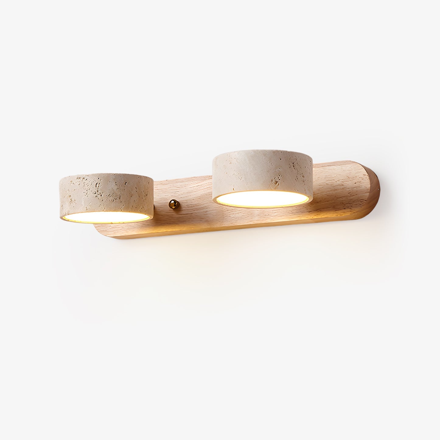 Elegant Duo | Wall Light Sconce with Adjustable Brightness | Modern Design for Ambient Lighting 1