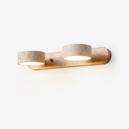 Elegant Duo | Wall Light Sconce with Adjustable Brightness | Modern Design for Ambient Lighting 1