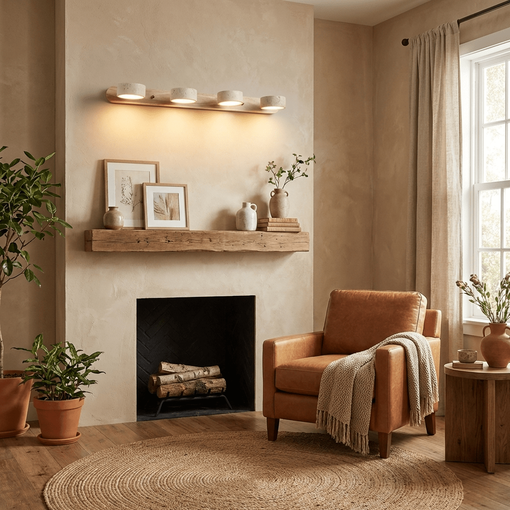 Elegant Duo | Wall Light Sconce with Adjustable Brightness | Modern Design for Ambient Lighting 8