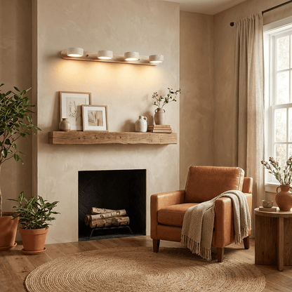 Elegant Duo | Wall Light Sconce with Adjustable Brightness | Modern Design for Ambient Lighting 8