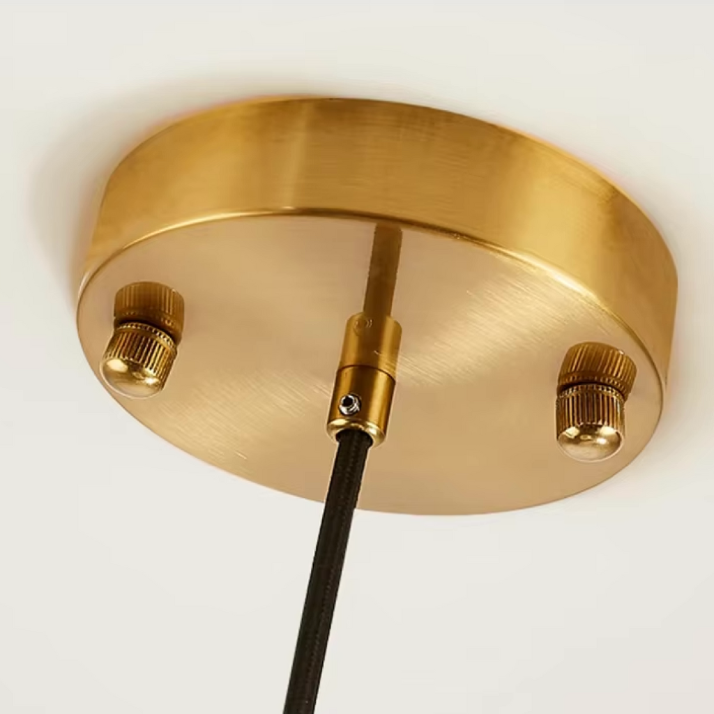 Elegant Glass Pendant Light | Adjustable Dome Design for Modern Kitchens and Dining Spaces 8