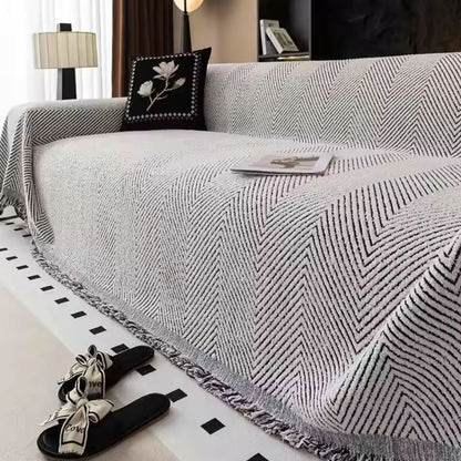 Elegant Herringbone Couch Cover | Non-Slip Design & Water-Resistant Fabric for Ultimate Protection 6