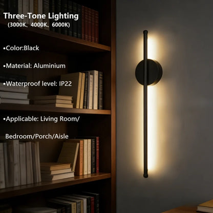 Elegant LED Wall Lamp | Magnetic Rechargeable Sconce Light with Adjustable Brightness | Modern Design for Versatile Home Lighting 2