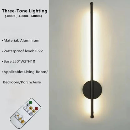 Elegant LED Wall Lamp | Magnetic Rechargeable Sconce Light with Adjustable Brightness | Modern Design for Versatile Home Lighting 7