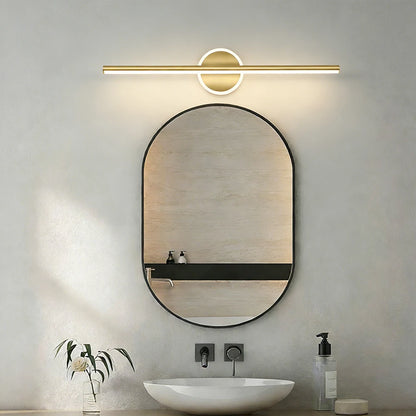 Elegant LED Wall Lamp | Minimalist Wall Sconce Lighting with Dual Color Temperature | Versatile Bathroom & Bedroom Illumination 0