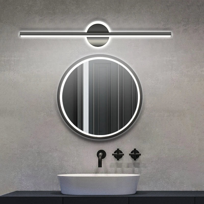 Elegant LED Wall Lamp | Minimalist Wall Sconce Lighting with Dual Color Temperature | Versatile Bathroom & Bedroom Illumination 3