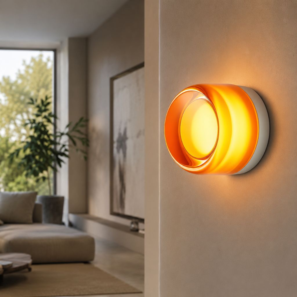 Elegant LED Wall Lamp | Modern Acrylic Wall Sconce Lighting with Soft Ambient Glow | Versatile Decor for Any Room 4