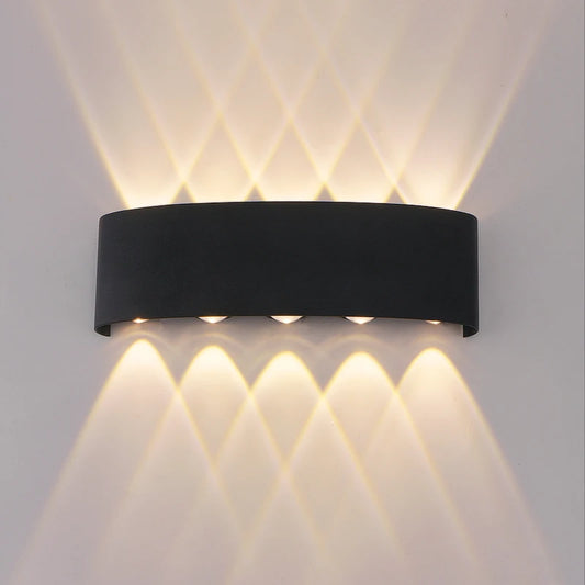 Elegant LED Wall Lights | Waterproof Up and Down Sconce Lighting | Versatile Indoor & Outdoor Use 0
