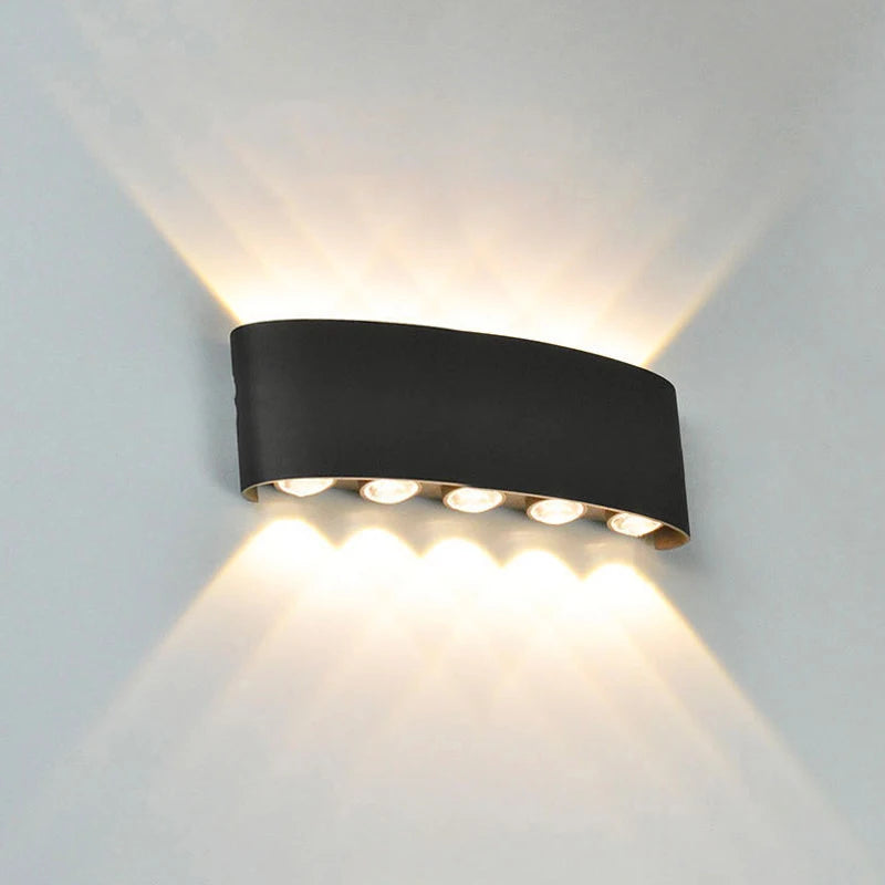 Elegant LED Wall Lights | Waterproof Up and Down Sconce Lighting | Versatile Indoor & Outdoor Use 1