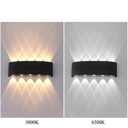 Elegant LED Wall Lights | Waterproof Up and Down Sconce Lighting | Versatile Indoor & Outdoor Use 2