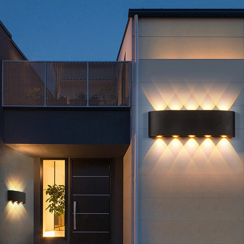 Elegant LED Wall Lights | Waterproof Up and Down Sconce Lighting | Versatile Indoor & Outdoor Use 3