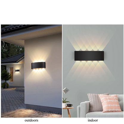 Elegant LED Wall Lights | Waterproof Up and Down Sconce Lighting | Versatile Indoor & Outdoor Use 4