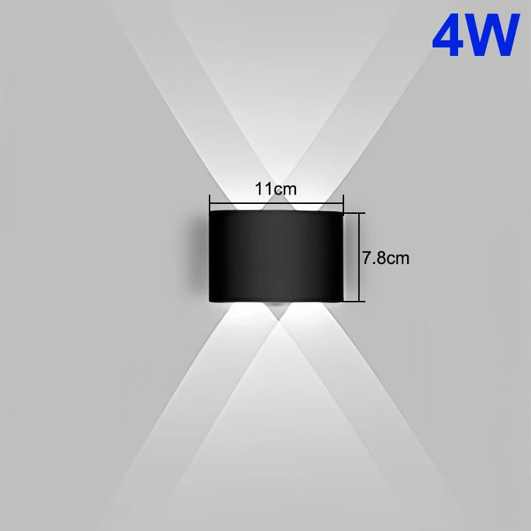Elegant LED Wall Lights | Waterproof Up and Down Sconce Lighting | Versatile Indoor & Outdoor Use 6