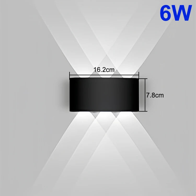 Elegant LED Wall Lights | Waterproof Up and Down Sconce Lighting | Versatile Indoor & Outdoor Use 9