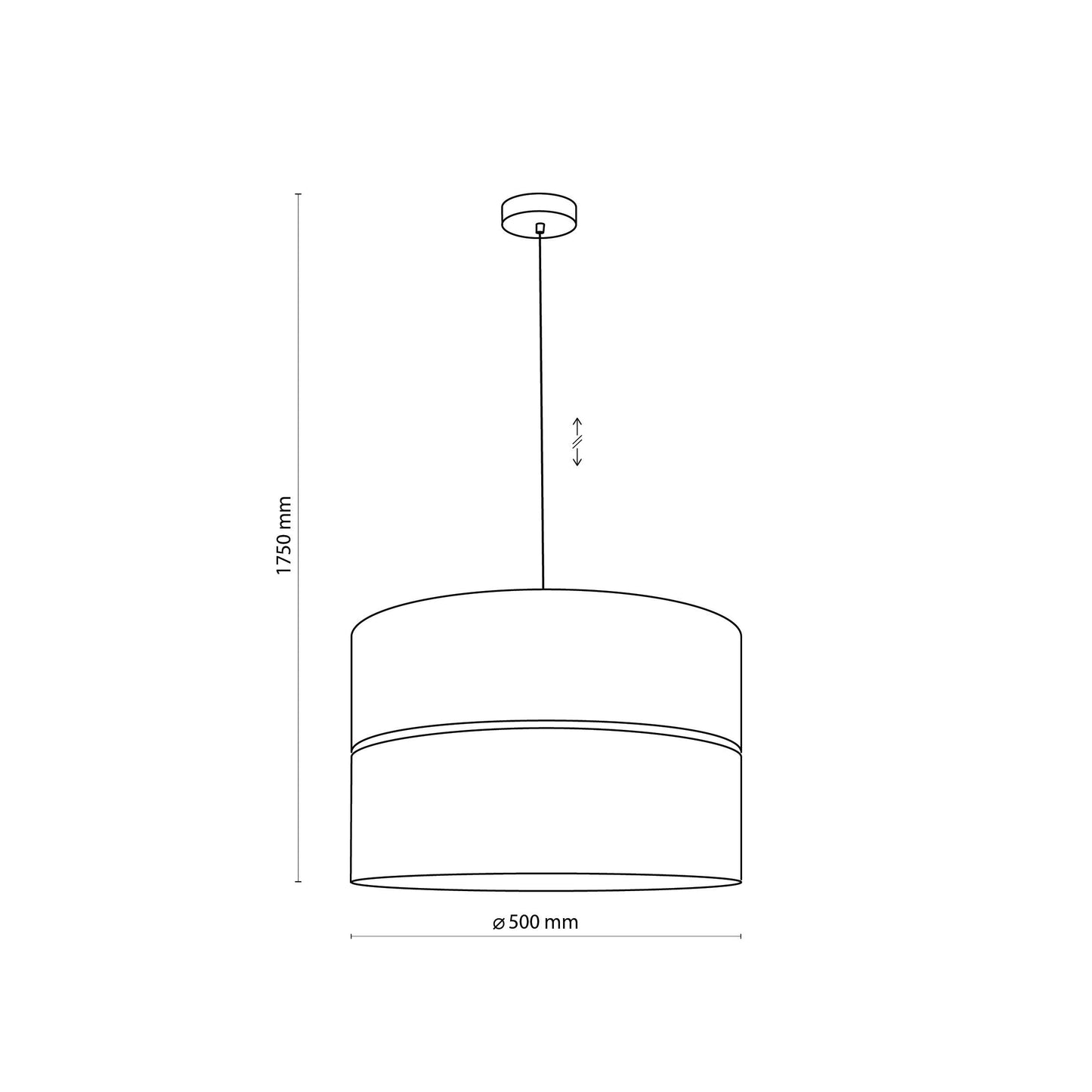 Elegant Lighting | Black & Gold Pendant Ceiling Light Fixture with Unique Dual Shade Design | Modern Illumination for Stylish Spaces 6