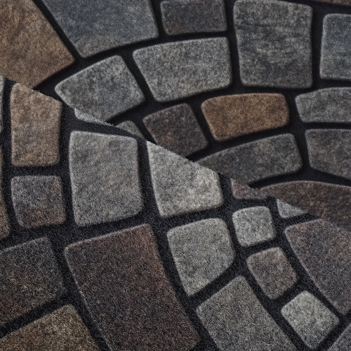 Elegant Mosaic | Front Door Mat with Non-Slip Backing | Durable & Easy to Clean for Indoor/Outdoor Use 6