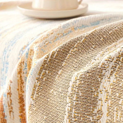 Elegant Striped Couch Cover | Premium Chenille Fabric Protector for Stylish Couch Protection 8