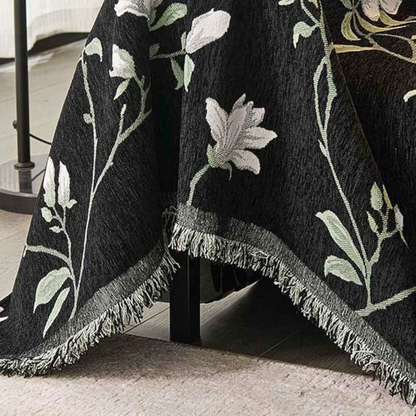 Elegant Vintage Floral Couch Cover | Dust-Proof & Pet Scratch-Resistant Fabric | Stylish Protection for Your Living Space 5