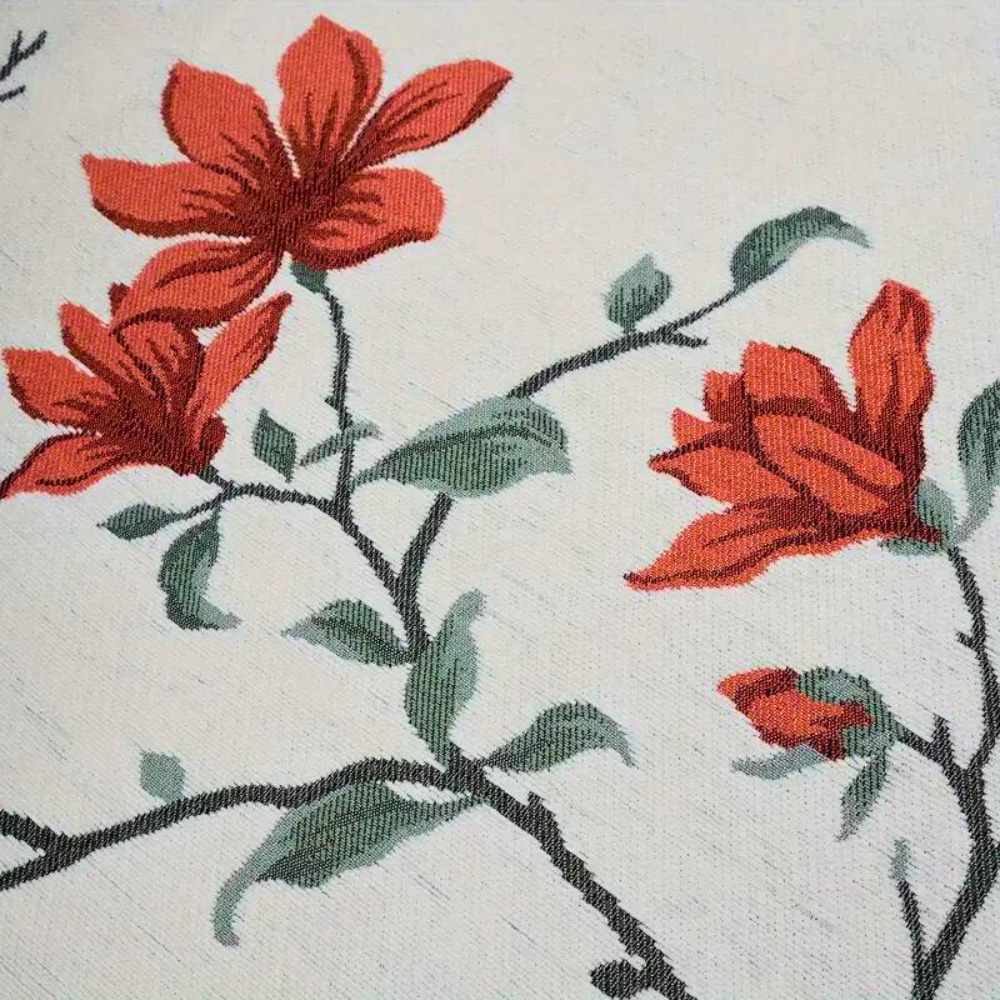 Elegant Vintage Floral Couch Cover | Dust-Proof & Pet Scratch-Resistant Fabric | Stylish Protection for Your Living Space 7