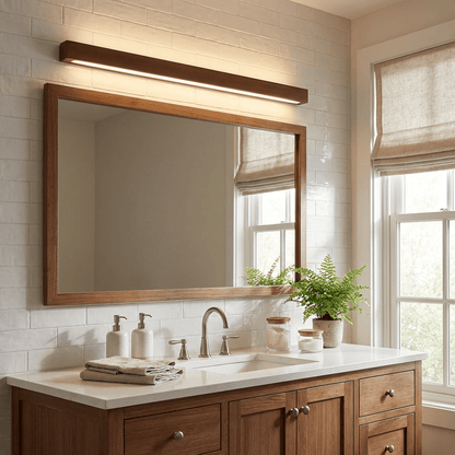 Elegant Wall Light | Modern Wood Sconce with Adjustable Brightness | Stylish Lighting Solution for Home Decor 5