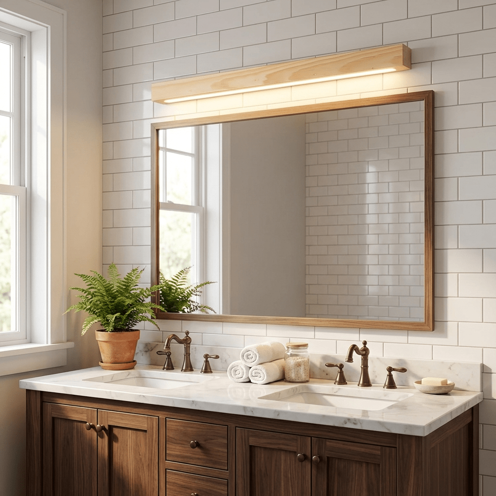 Elegant Wall Light | Modern Wood Sconce with Adjustable Brightness | Stylish Lighting Solution for Home Decor 6