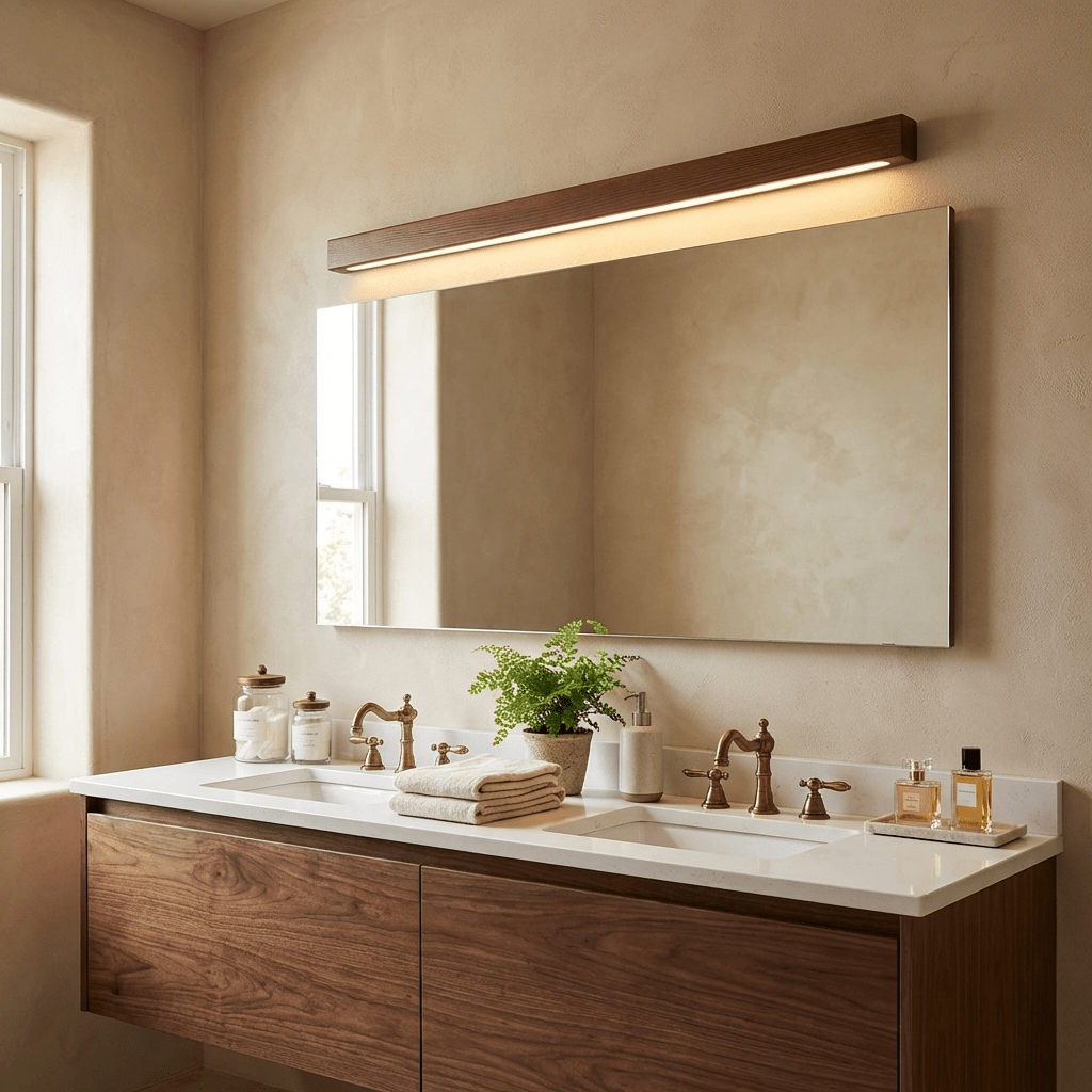Elegant Wall Light | Modern Wood Sconce with Adjustable Brightness | Stylish Lighting Solution for Home Decor 8