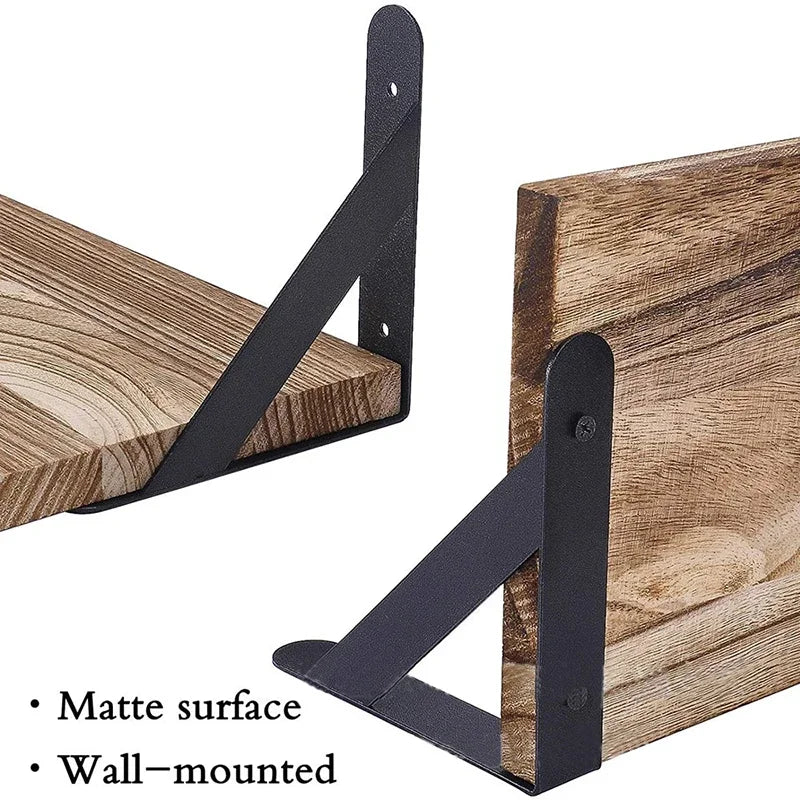 Elegant Wooden Floating Wall Shelves with Easy Installation | Space-Saving Decor for Home 5