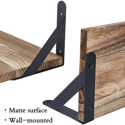 Elegant Wooden Floating Wall Shelves with Easy Installation | Space-Saving Decor for Home 5