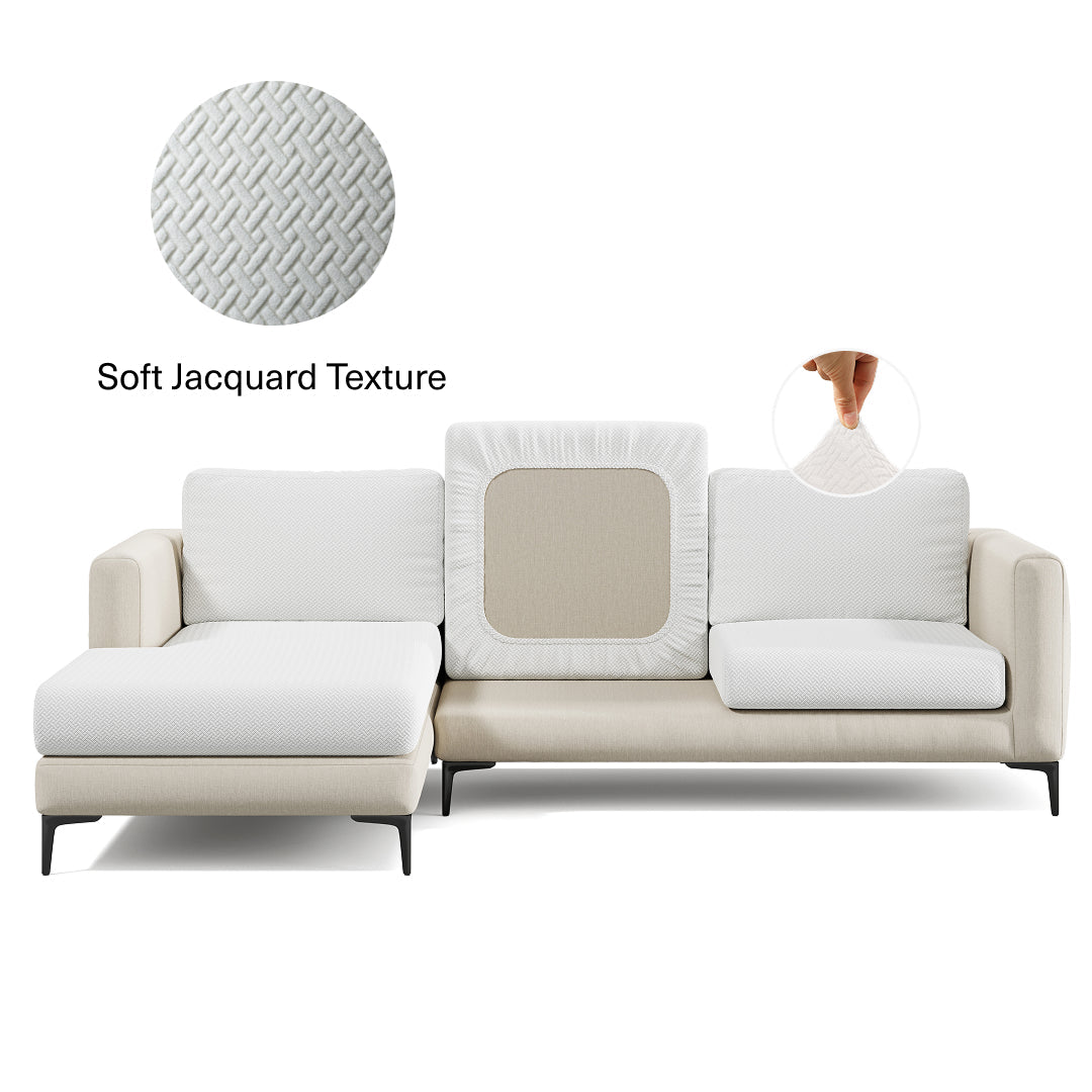 Elegant | High-Stretch Sofa Cover with Timeless Design | Easy Care for Cozy Home Decor 11