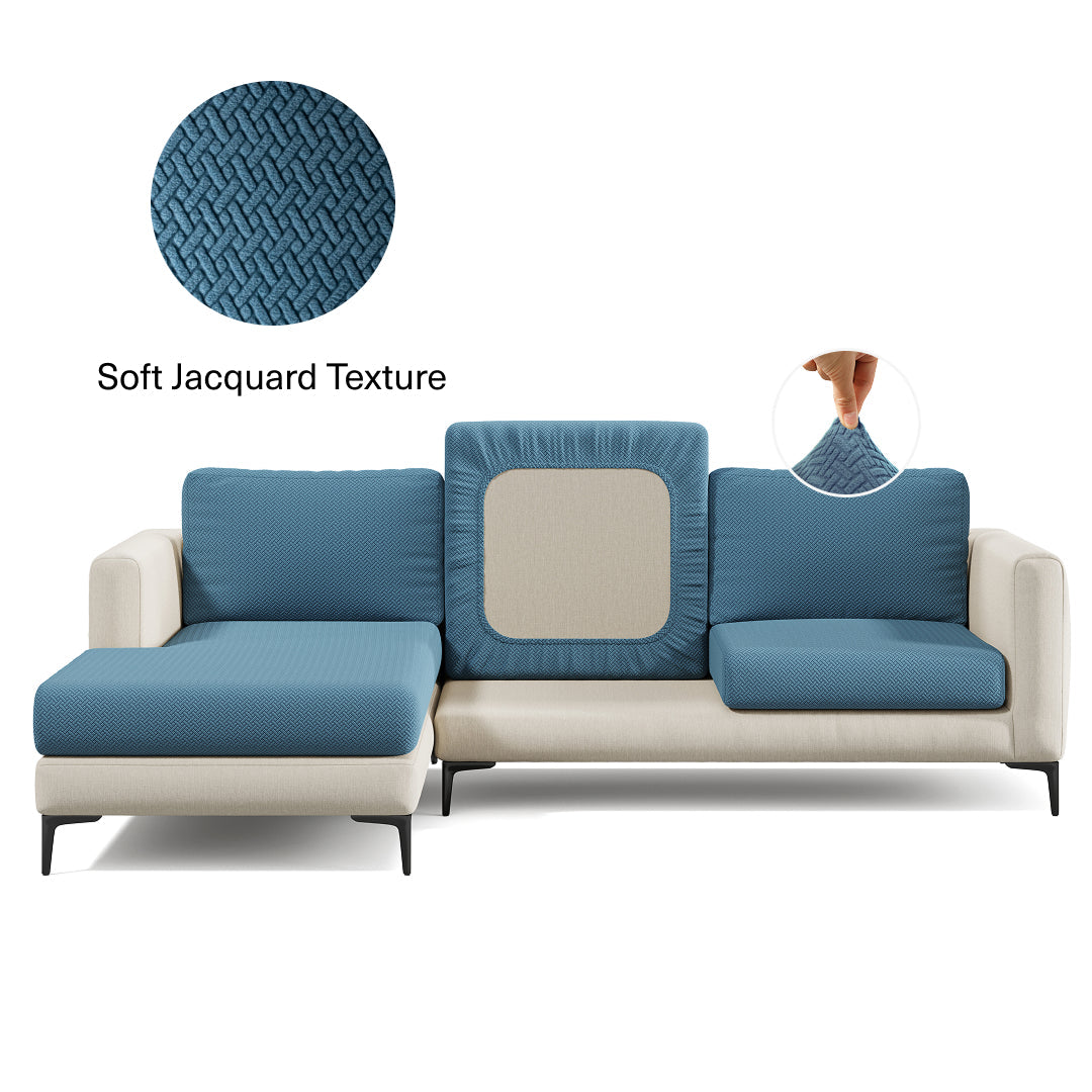 Elegant | High-Stretch Sofa Cover with Timeless Design | Easy Care for Cozy Home Decor 13