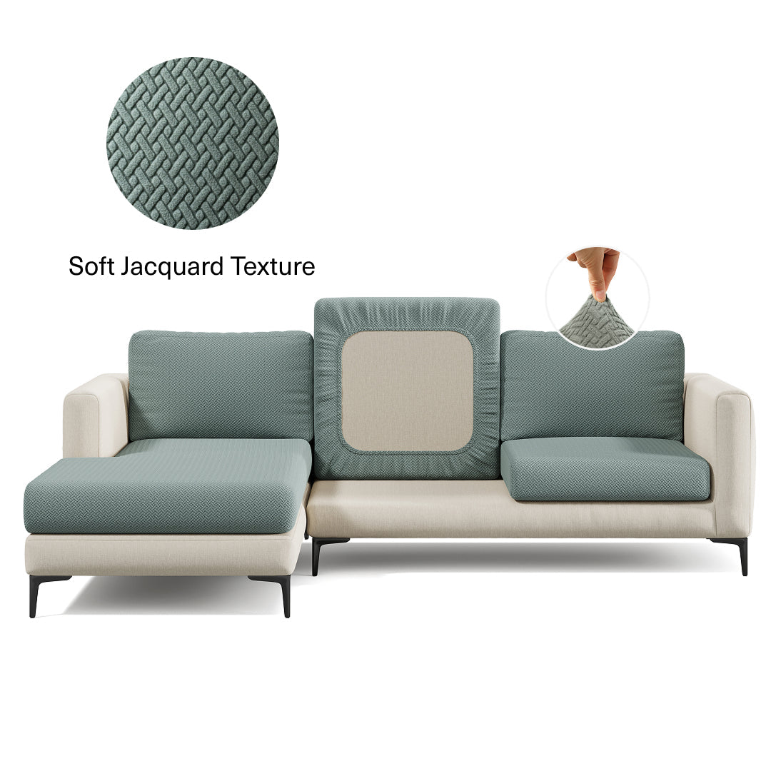 Elegant | High-Stretch Sofa Cover with Timeless Design | Easy Care for Cozy Home Decor 14