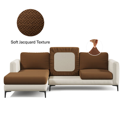 Elegant | High-Stretch Sofa Cover with Timeless Design | Easy Care for Cozy Home Decor 16