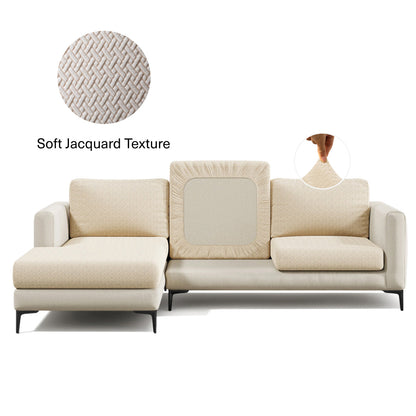 Elegant | High-Stretch Sofa Cover with Timeless Design | Easy Care for Cozy Home Decor 18