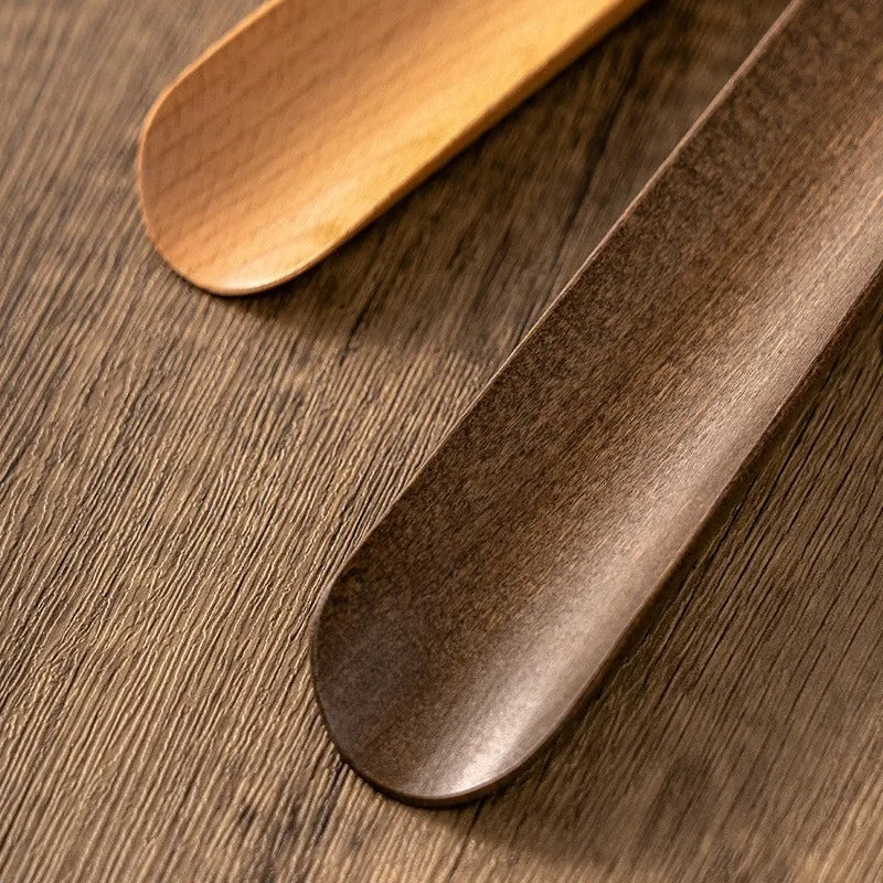Ergonomic Walnut Shoehorn with Magnetic Wall Mount | Extra-Long Handle for Effortless Footwear Access 6