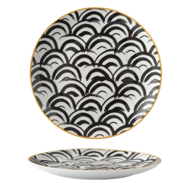 Euclid Plate Collection | Elegant Dinner Plates with Stylish Design | Perfect for Dining and Entertaining 11