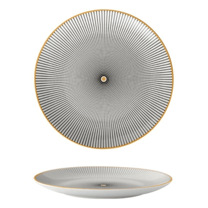 Euclid Plate Collection | Elegant Dinner Plates with Stylish Design | Perfect for Dining and Entertaining 12
