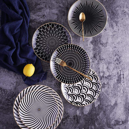 Euclid Plate Collection | Elegant Dinner Plates with Stylish Design | Perfect for Dining and Entertaining 3