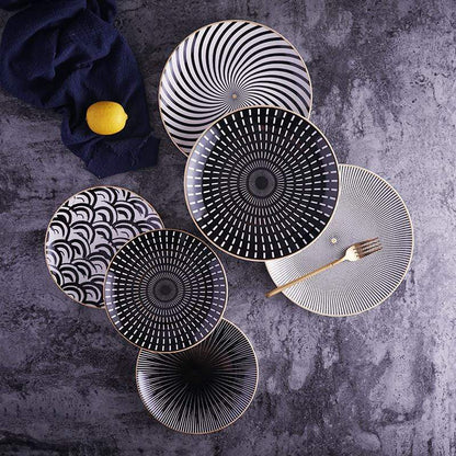 Euclid Plate Collection | Elegant Dinner Plates with Stylish Design | Perfect for Dining and Entertaining 4