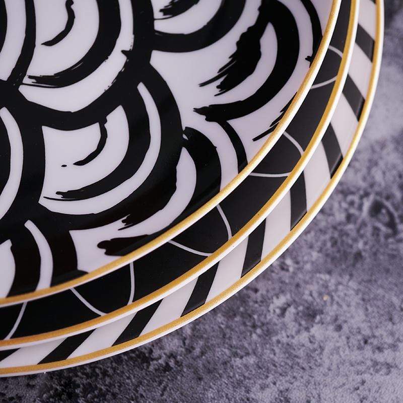 Euclid Plate Collection | Elegant Dinner Plates with Stylish Design | Perfect for Dining and Entertaining 6